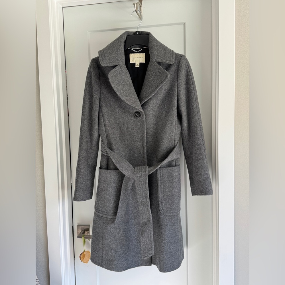 Banana republic women’s small gray wool